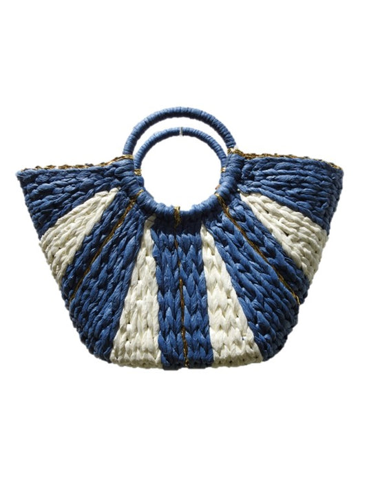 bolso Mykonos de algodón estilo mediterráneo - Velea