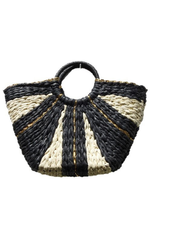 bolso Mykonos de algodón estilo mediterráneo - Velea